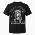 thumbnail image 1 of Veylor Haus Feral & Unhinged Moms Club Graphic, Unisex Cotton Blend Crewneck Tee, 1 of 9