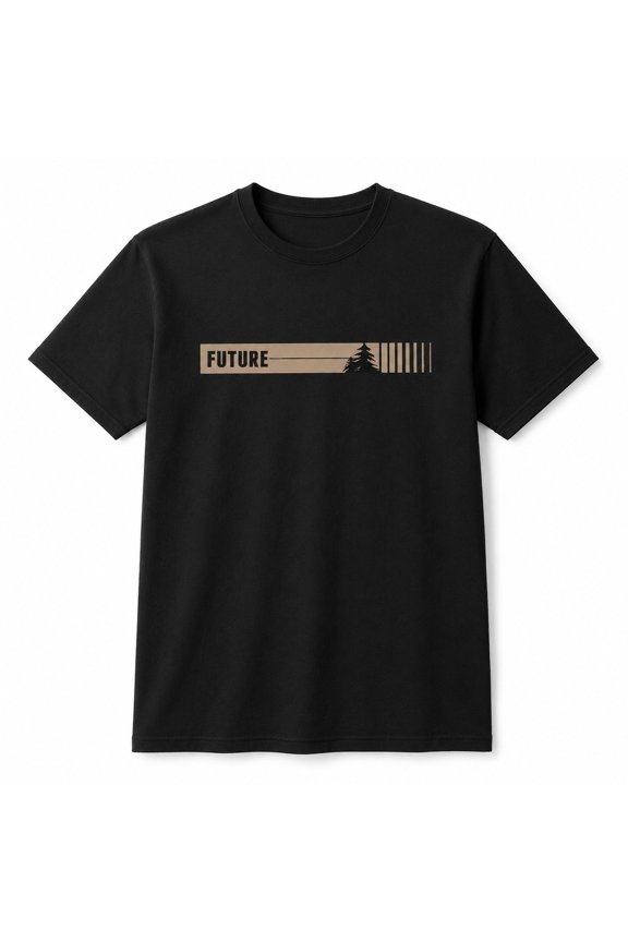 Men's Future Graphic Crew Neck, Cotton Classic Fit Tee