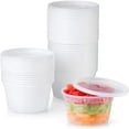 thumbnail image 1 of Heavy Duty Deli Containers with Lids | Airtight Food Storage Containers | Clear Kitchen Organizing Leak Proof, BPA-free 16 oz, Heavy Duty | Set of 480, 1 of 9