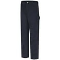thumbnail image 1 of Bulwark PLJ8NV-38-30 Mens Midweight FR Dungaree Pant, Navy Duck - Size 38 - 30 in. Inseam, 1 of 2