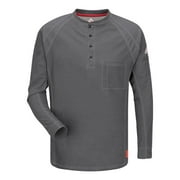 Vf Imagewear FR Polo Shirt,Chrcoal,XL,Long,Button QT20CH RG XL