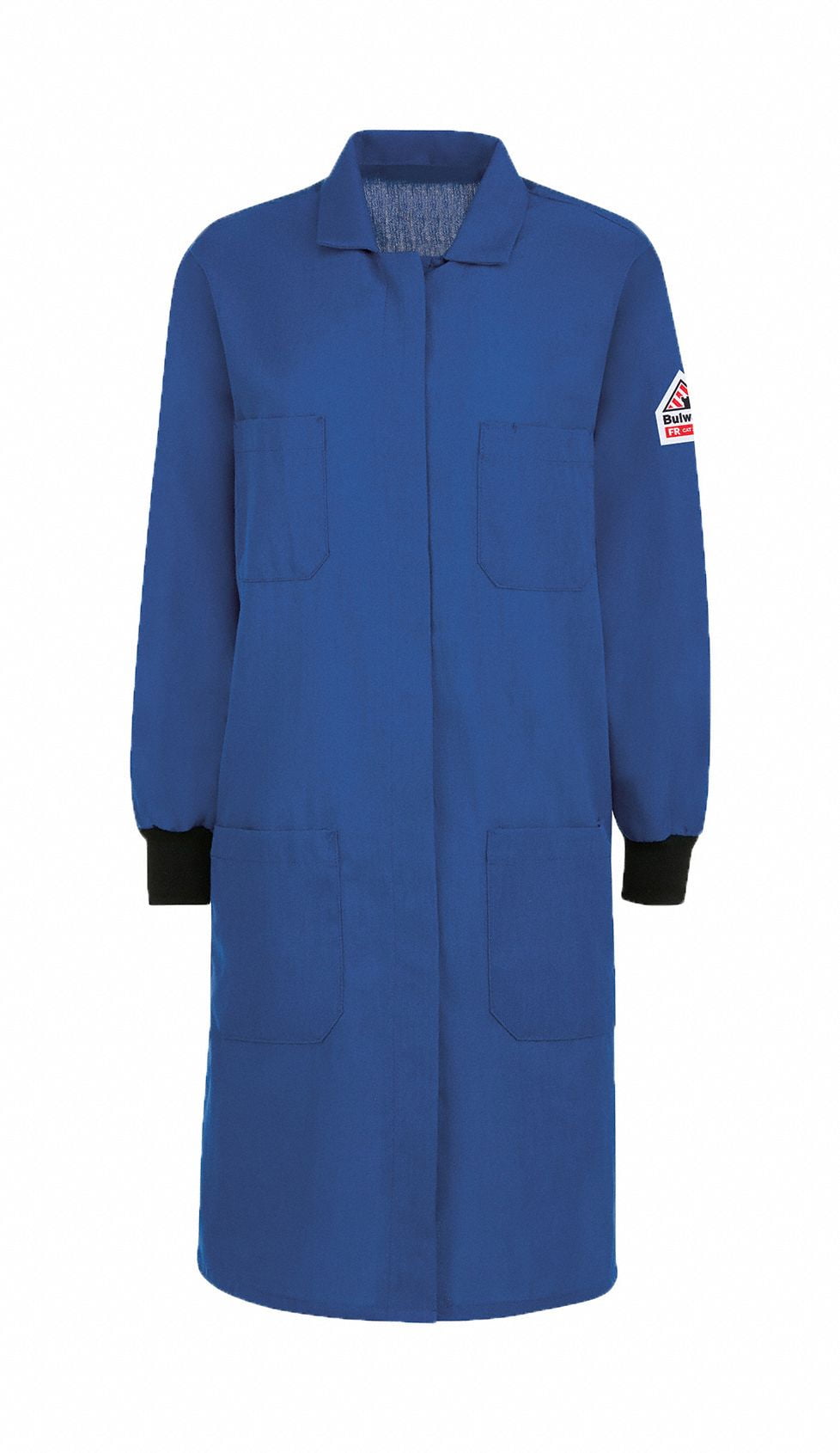 Vf Imagewear Womens Flame Resistant Lab Coat Blue S KNC3RB SM 00