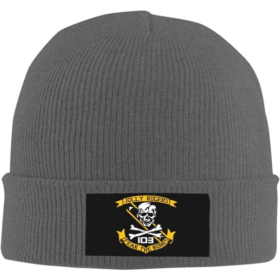 Vfa-103 Jolly Rogers Unisex Beanie for Men and Women Knit Hat Winter Warm Skull Cap