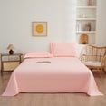 thumbnail image 1 of Vfedsrsge 3 Piece Queen Size Microfiber Sheet Set - Solid Color, Fade Resistant, Machine Washable, Soft Comfortable Bedding with Pillowcases, 1 of 6