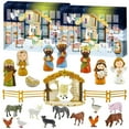 Vfedsrsge Advent Calendar Christmas 2024, Novel Collectible Figures