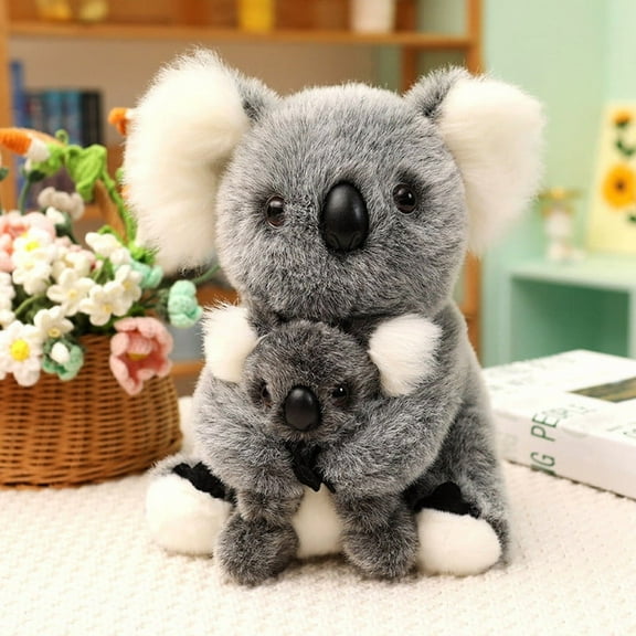 Vfedsrsge Cute Pillows Soft Koala Doll for Kids Adults Sofa Decoration Birthday Gift