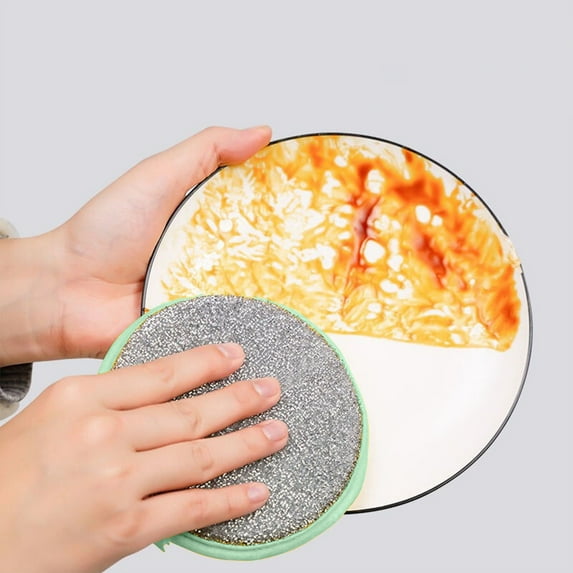 Vfedsrsge Kitchen Sponge Non-Scratch,Green Sponge for Dishes Washing,Hot Sales