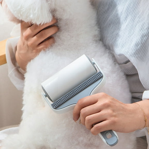 Vfedsrsge Laundry Savings Lint Roller for Pet Hair Double-Sided Lint Brushes, Classic Velvet Brush for Cleaning Carpets, Cars, Clothing, and Pet Hair