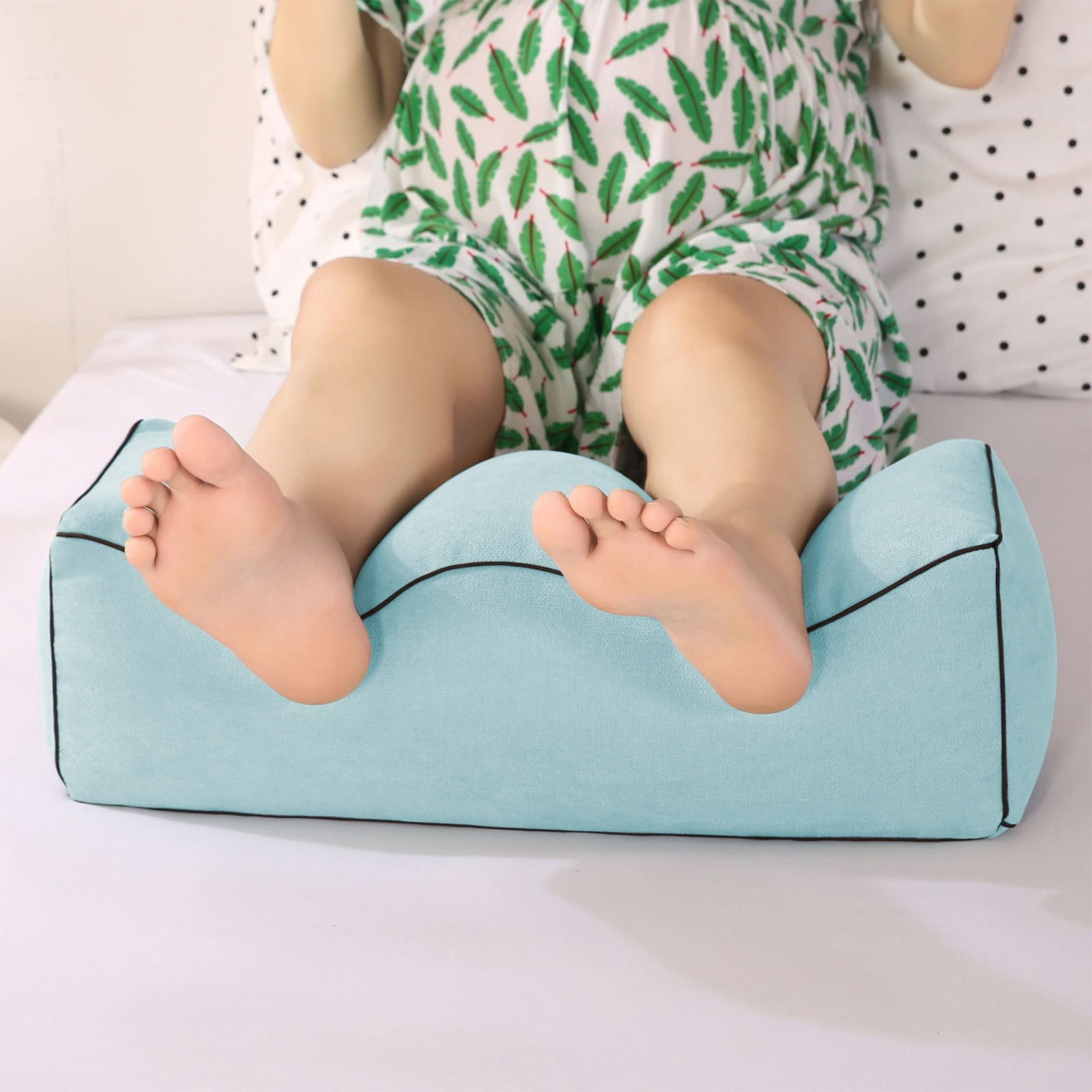 Vfedsrsge Memory Foam Pillows Cooling Pillow Pregnancy for Leg Washable Pillowcase,24x8in