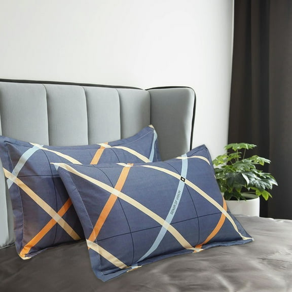 Vfedsrsge Pillow Covers Set of 2 Breathable Pillowcases with Envelope Closure Super Soft and Cooling，19x31in