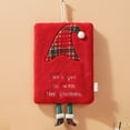 thumbnail image 1 of Vfedsrsge Plush Red Christmas Kitchen Hand Towels with Hanging Loop - Absorbent Quick Dry Festive Decor for Home & Kitchen, 1 of 6