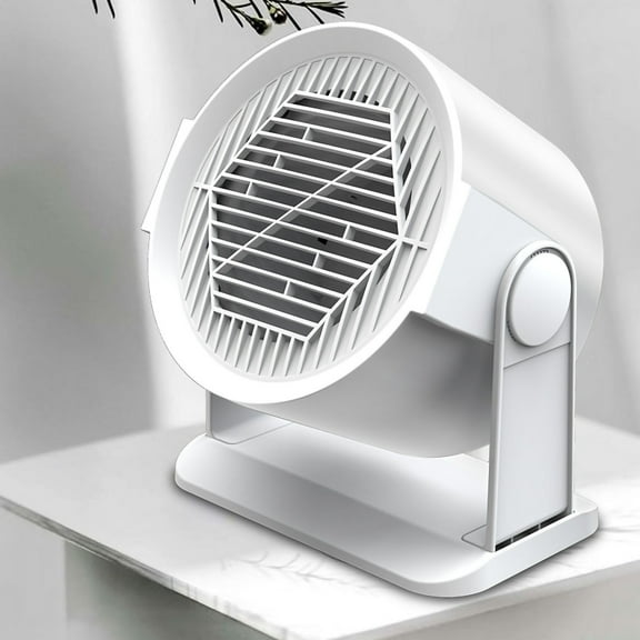 Vfedsrsge Portable Space Heater Hot and Cold Wind, Personal Desk Heater for Office