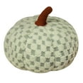 thumbnail image 1 of Vfedsrsge Pumpkin Shaped Pillow - Wool Filled Floor Cushion, 3D Realistic Design, Adorable Halloween Fall Decor, Stuffed Toy, Thanksgiving Gift for Home Couch Bed (25x25x30cm), 1 of 3