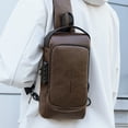 thumbnail image 1 of Vfedsrsge Sling Crossbody Bags for Women, Men,Brown Shoulder Sling Bags Fanny Pack,Women,Chest Bags with Compartments for Travel, Sport, Daily Activities, 1 of 9