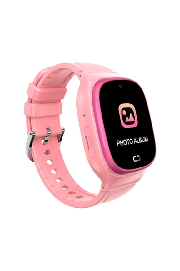 TD45 Children's Smart Watch, Primary School Children's Positioning Smartwatch, Photo Taking, Multi Language Pink