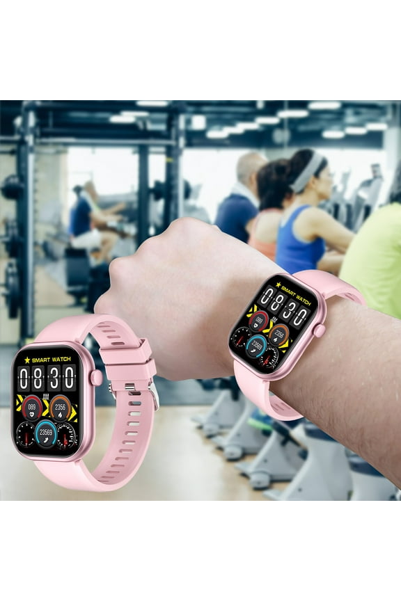 Ultra Clear Screen Smartwatches Call Reminder, Bluetooth Music Low Power Consumption Sports Mode Smartwatch Pink