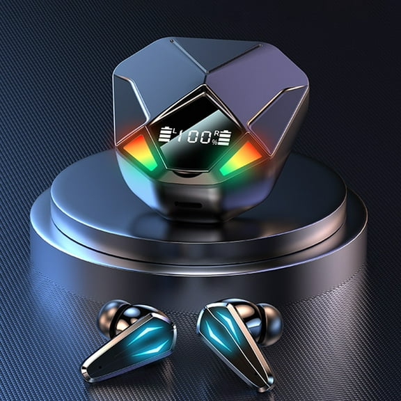 Vfedsrsge Wireless Portable Earbuds Bluetooth 5.3681,Light-Weight Headphones Earbuds,of Today,Bluetooth Earphones for Jogging, Working