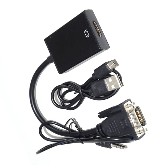 Vga to Connector PC to TV Converter TV Conversion Cable Vga to with Audio Vga Adapter