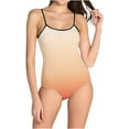 thumbnail image 1 of VgaVtl Bathing Suit Women One Piece Spaghetti Straps Swimsuit Women Bikinis Gradient Print Cute Playing Swimsuits,Orange XL, 1 of 3