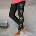 thumbnail image 1 of VgaVtl Black Leggings for Women High Waist Womens Yoga Pants Plus Size Fitness Graphic Tight Comfy Slim-Leg Leisure Pants, 1 of 4