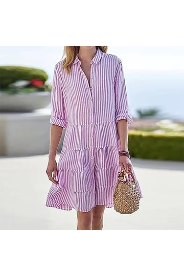 satin shirt dress T-shirt – KATIE FARNAN Courtroom Attire in Louisiana: it features a bell summer workwear Size:Child12