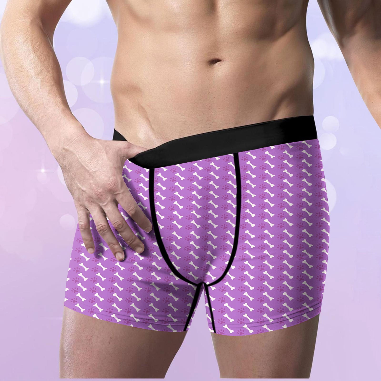 VgaVtl Mens Plus Size Boxers Valentines Mens Underwear Plus Size ...