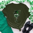 thumbnail image 1 of VgaVtl Womens Plus Size Tee Shirts St. Paddy's Day Short Sleeve Cotton Tops for Women Comfy Regular Daily Graphic Tops,Green L, 1 of 5