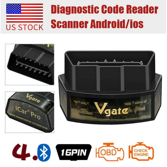 Vgate iCar Pro Bluetooth 4 WIFI ELM327 V2.1 Scanner Diagnostic Tool Code Reader for iOS iPhone iPad/Android