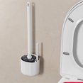 thumbnail image 1 of Vggrvlo 2 in 1 Toilet Brush and Holder Set Bathroom Deep Cleaning Toilet Cleaner Scrubber Long Handle Household Cleaning Brushes Hidden Rv Toilet Decorative Accessories with Caddy, 1 of 9