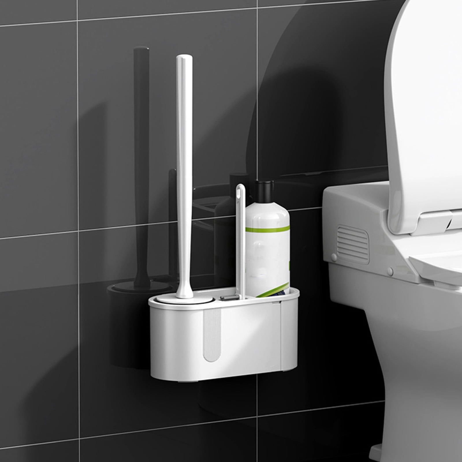 Sellemer Toilet Brush And Holder Set For Bathroom,Toilet Bowl Brush...