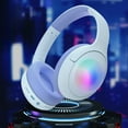 thumbnail image 1 of Vggrvlo 2025 Newest Kids Headphones for School Bluetooth Over Ear Headphones with Microphone Active Noise Cancelling Headphones Speed Charge for Smartphone Tablet Computer MP3/4, 1 of 7