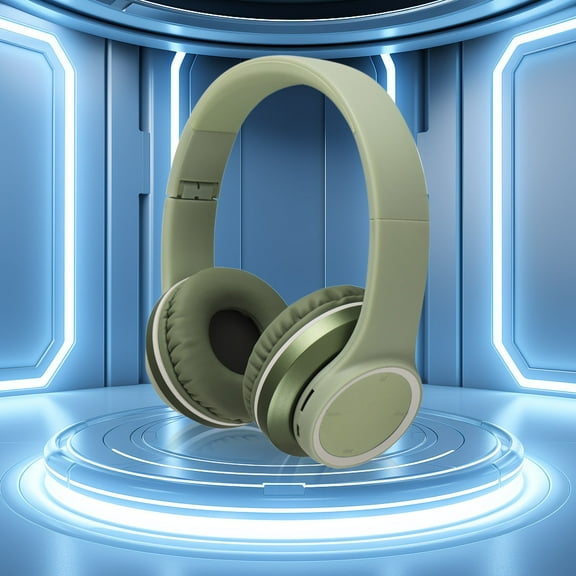 Vggrvlo 2025 Newest Noise Cancelling Headphones Wireless Overhead Headphones with ENC Mic Foldable and Comfortable Headphones Android and ios compatible for Gammer