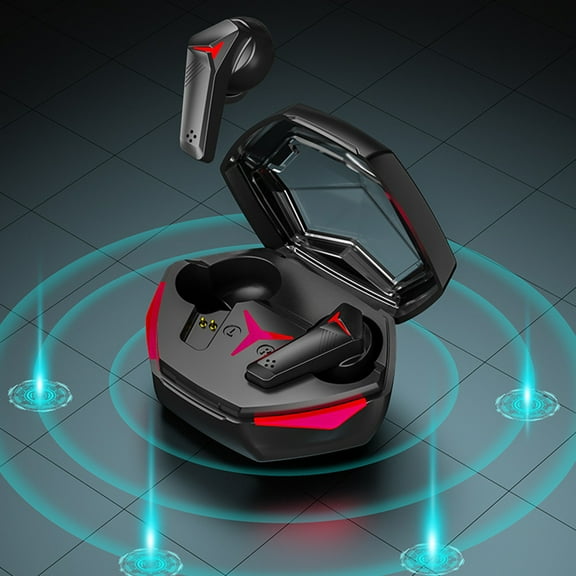 Vggrvlo 2025 Newset Wireless Bluetooth Earbuds Adaptive Audio Bluetooth 5.3 in Ear Headphones Spatial Audio USB-C Charging Case for Phone Tablet Laptop Sports