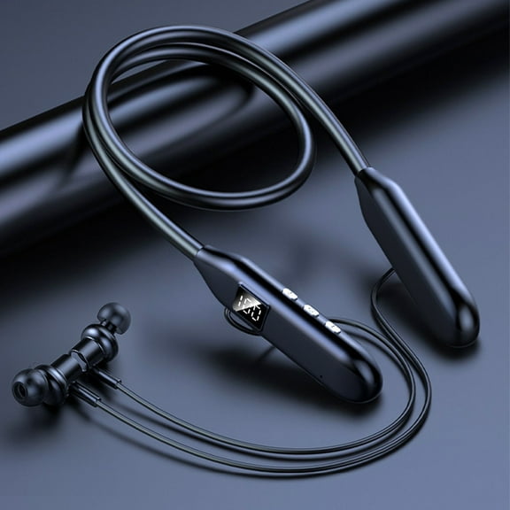 Vggrvlo 2026 Clearance Wireless Bluetoot Headphones True Wireless Noise Cancelling Bluetooth 5.2 In-ear Magnetic Neckband Earbuds 16 Hours Playtime for Children Teens Boys Girls