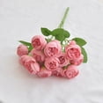 thumbnail image 1 of Vggrvlo Artificial Flower Real Touch Potted Bouquet Arrangement for Women, Preserved Roses Mother's Day Decorations, 1 of 6