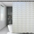 thumbnail image 1 of Vggrvlo Bath New Arrivals Shower Curtain or Liner with 12 Hooks Premium PEVA Microfiber Shower Curtains for Bathroom 72"x78", 1 of 6
