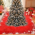 thumbnail image 1 of Vggrvlo Christmas Bath Rugs Mats Non Slip Extra Thick Chenille Rugs&nbsp;for Living Room Rubber Backing Machine Washable Bedroom Rungs Mats 31"x47" Red, 1 of 6