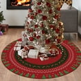 thumbnail image 1 of Vggrvlo Christmas Bedroom Rug Non Slip Extra Soft Absorbent Area Rug Machine Washable Quick Dry Living Room Rug 24"x24" Red, 1 of 6