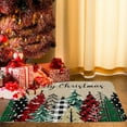 thumbnail image 1 of Vggrvlo Christmas Door Mats Non Slip Extra Soft Absorbent Chenille Floor Mats Rubber Backing Quick Dry Bath Rugs Mats for Front Back Doomats and Wet Shoes, 1 of 6