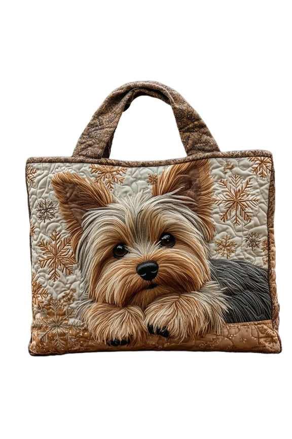 Dog Canvas Tote Bag Women's&nbsp;Tote&nbsp;Handbags with Zipper Pockets Reusable Shoulder Bag Gifts for Mom