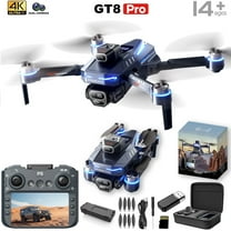 Vggrvlo Drones for Kids 8-12 Vertical Shooting Subject Tracking Foldable Remote Control Quadcopter