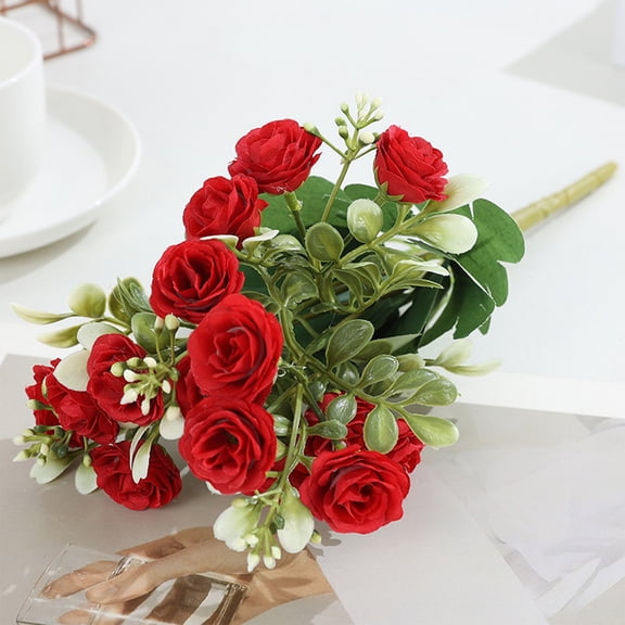 Vggrvlo Forever Flowers Spring Summer Latest Artificial flexiblesia Flowers Potted Bouquet Arrangement for Women, Preserved Roses Mother's Day Decorations