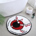 thumbnail image 1 of Vggrvlo Halloween Round Rug Bathroom Rugs Non Slip Extra Soft Absorbent Outdoor Rug Machine Washable Quick Dry Rugs for Living Room Halloween Decorations Indoor, 1 of 6