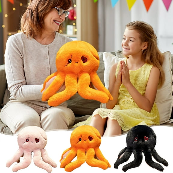Tupukom Kids Toy Plushies Gift for Girls Boys 9.4 Inch Cute Pirate Octopus Plush Toy,Great Birthday Halloween&Christmas Gifts for Kids