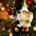 thumbnail image 1 of Vggrvlo Santa Claus Christmas Stuffed Animals Christmas Thanksgiving Home Party Ornaments Santa Claus Decor Ornaments Centerpiece for Office, Indoor, Room, Mantel, 1 of 5