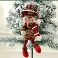 thumbnail image 1 of Vggrvlo Snowman Christmas Decorations Ornaments 2025 Newly Cute Christmas Doll Snowman Decor Ornaments Centerpiece for Bo/y Gir/l Decor, 1 of 6