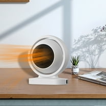 Vggrvlo Space Heater 1500W/750W Safe and Quiet Heater Fan Fast Heating 11.5ft/s Portable Electric Heaters for Office Bedroom Home