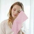 thumbnail image 1 of Vggrvlo Under 5 Basics Cotton Washcloths Fast Drying Premium Quality Flannel Washcloths Pink 14"X14", 1 of 6