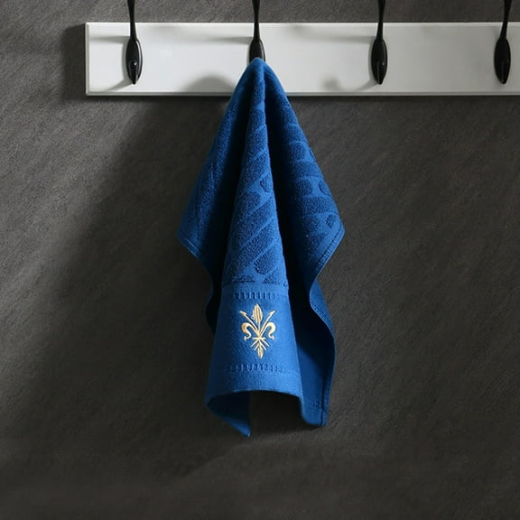 Vggrvlo Under 5 Basics Face Towels Salon Towel Machine Washable Face Towels Blue 14"X14"