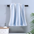 thumbnail image 1 of Vggrvlo Under 5 Cotton Wash Cloth Fast Drying Luxurious Soft Blue 14"X30", 1 of 6